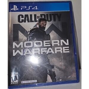 Call of Duty Modern Warfare - PS4 Game - New - Sealed but Plastic is Broken